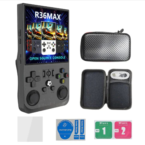 Portable Retro Arcade Game Console with 3D Dual System