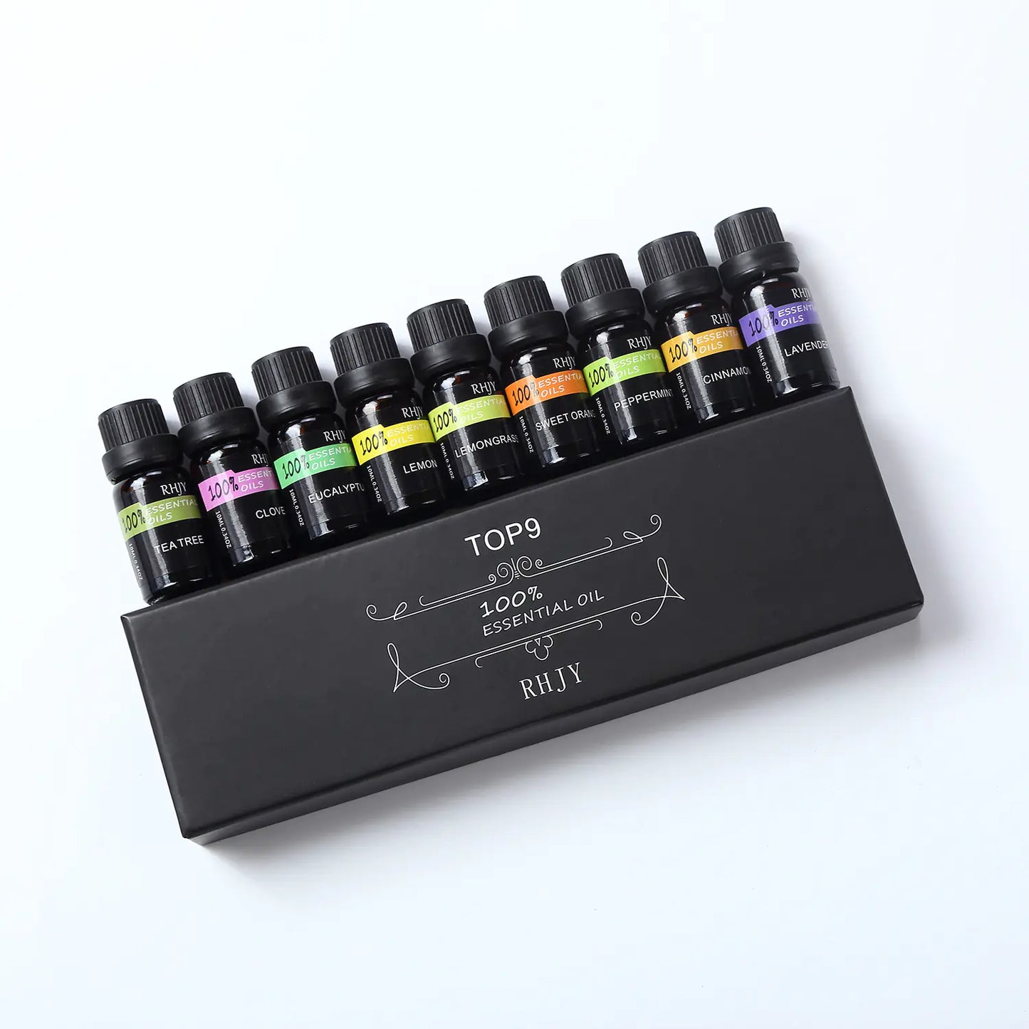 🌿 Set Premium de Aceites Esenciales 100% Puros — Aromaterapia de Lujo para el Cuerpo y el Alma