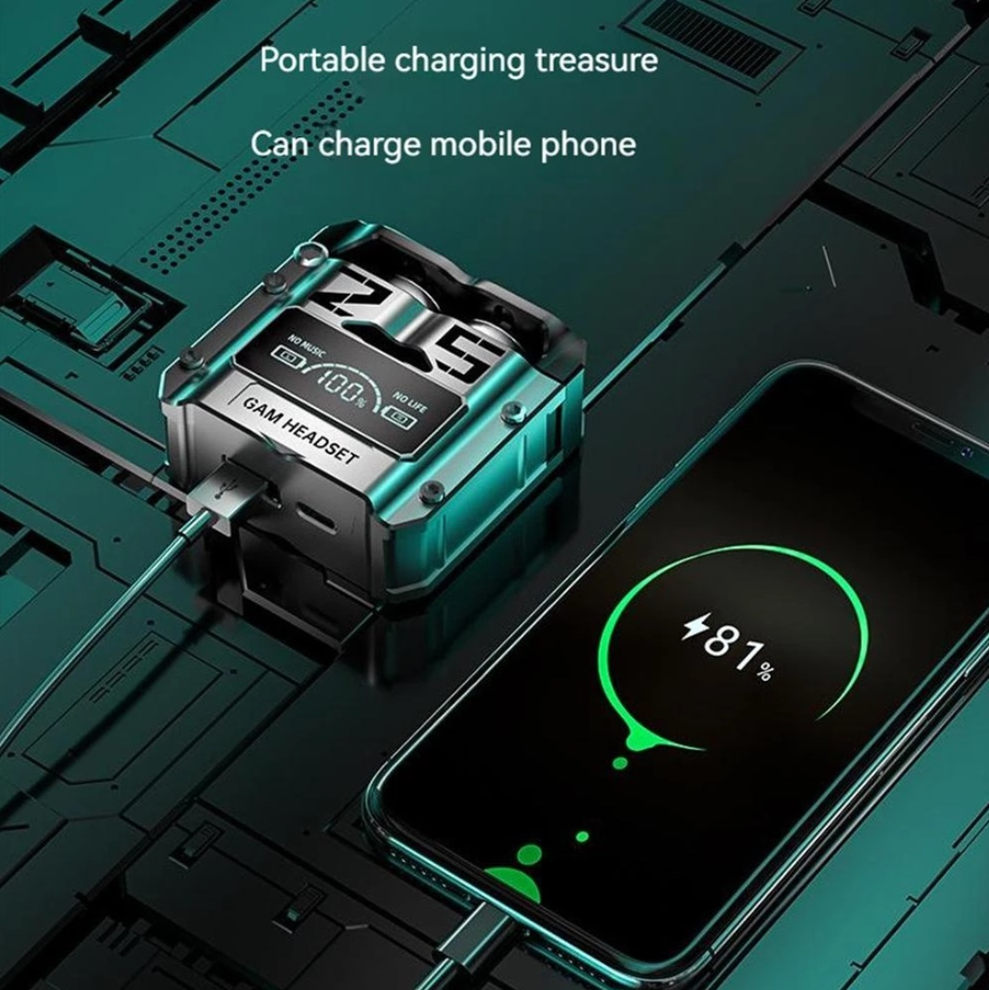 ALBEZON® VOLTYX™ – Audífonos Inalámbricos de Alto Rendimiento con Batería Extrema