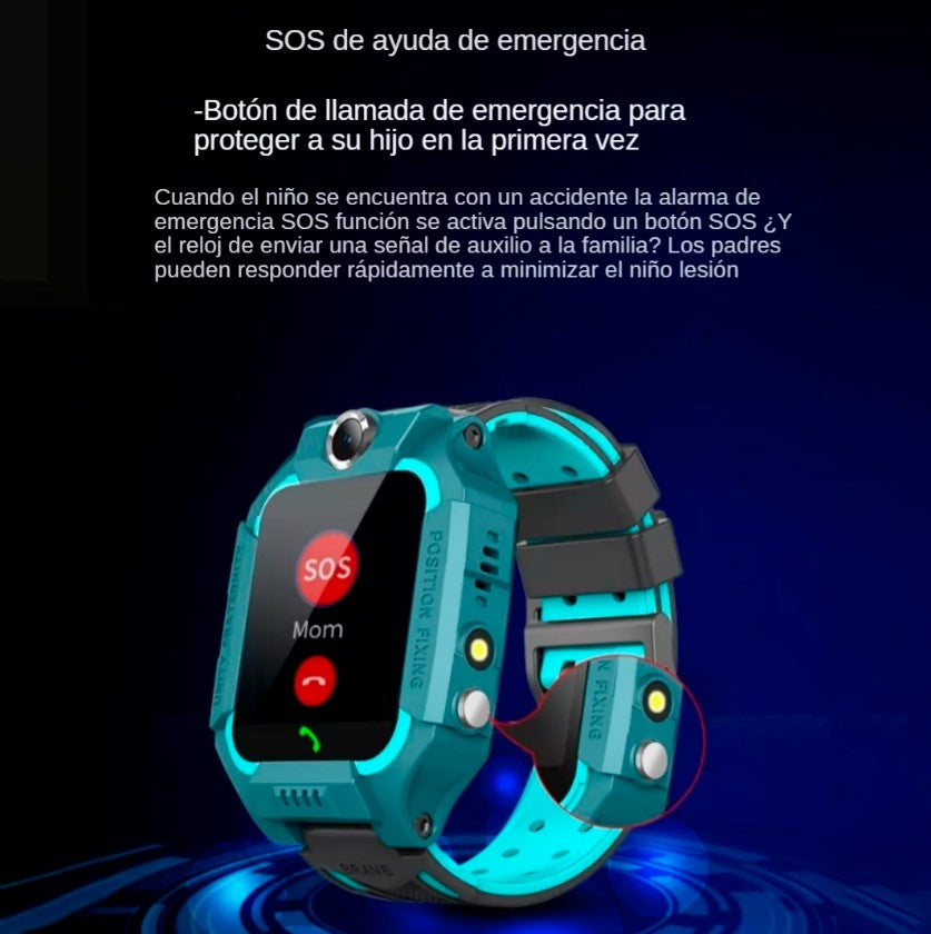 ALBEZON® WATCHY™ T55 – Reloj Inteligente Infantil con Cámara y Llamadas | Conectados con Seguridad