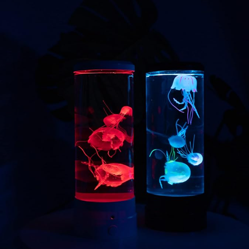 ALBEZON® MEDUZEN™ – Luz Nocturna Sensorial con Forma de Medusa | Iluminación Relajante LED