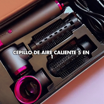ALBEZON® STYLAIR™ 5X – Cepillo Secador Profesional 5 en 1 | Estilo de Salón en Minutos