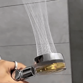 ALBEZON® TURBOSPRAY™ PRO – Cabezal de Ducha Turbo Alta Presión | Potencia Máxima, Ahorro Real