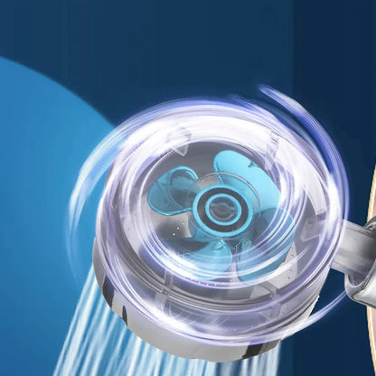 ALBEZON® TURBOSPRAY™ PRO – Cabezal de Ducha Turbo Alta Presión | Potencia Máxima, Ahorro Real