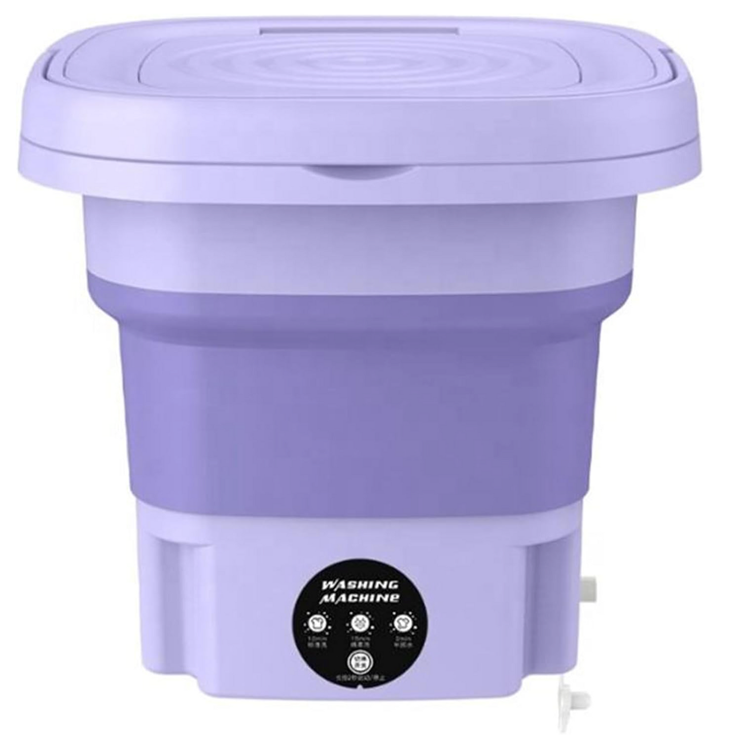 ALBEZON® FOLDWASH™ – Mini Lavadora Portátil Plegable | Lava Donde y Cuando Quieras