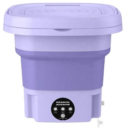 ALBEZON® FOLDWASH™ – Mini Lavadora Portátil Plegable | Lava Donde y Cuando Quieras