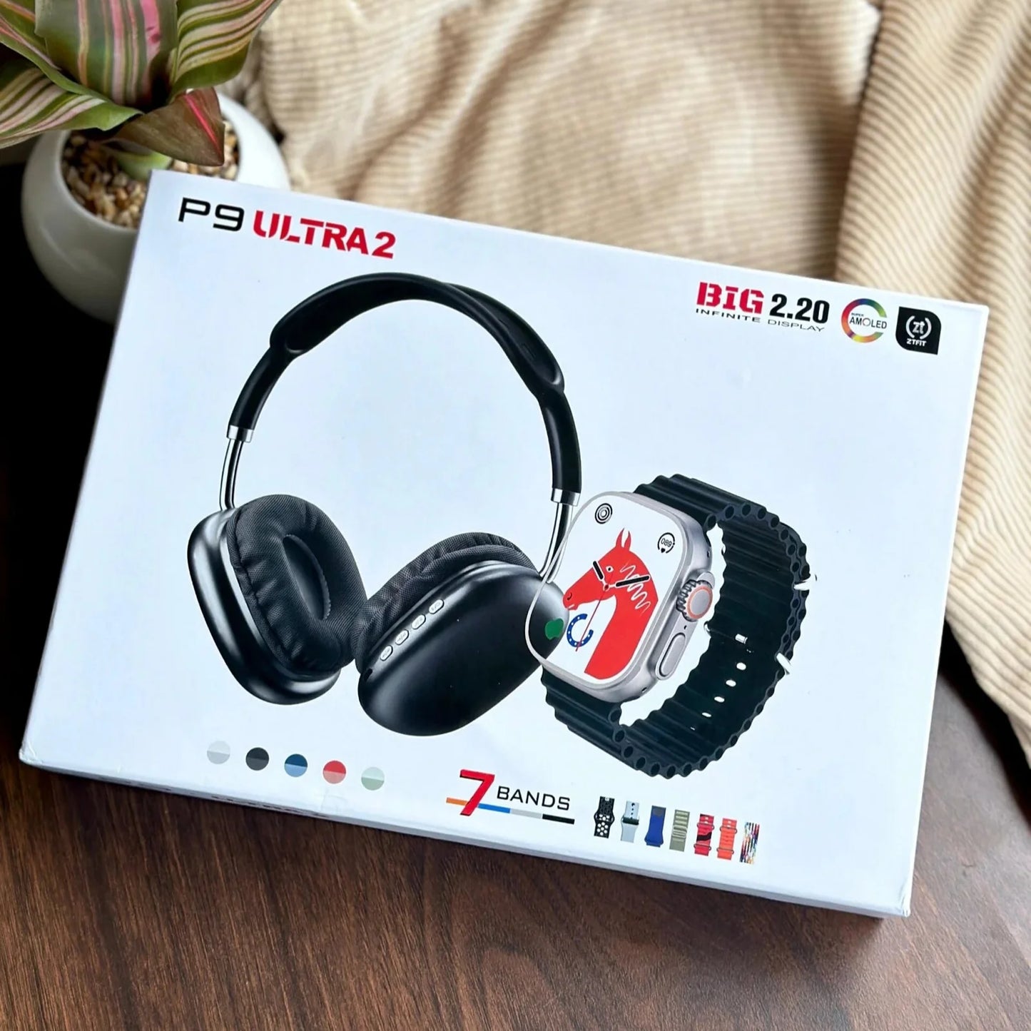 ALBEZON® ULTRASYNC™ DUO – Set Smartwatch Ultra + Audífonos Bluetooth | Conectado Todo el Día