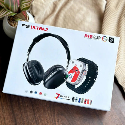 ALBEZON® ULTRASYNC™ DUO – Set Smartwatch Ultra + Audífonos Bluetooth | Conectado Todo el Día