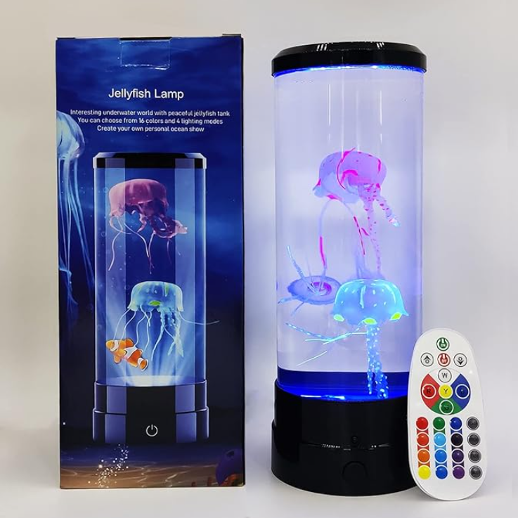 ALBEZON® MEDUZEN™ – Luz Nocturna Sensorial con Forma de Medusa | Iluminación Relajante LED