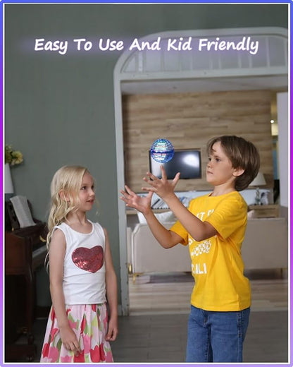 ALBEZON® AERONOVA™ – Pelota Voladora Inteligente con Luces LED | Diversión que Desafía la Gravedad