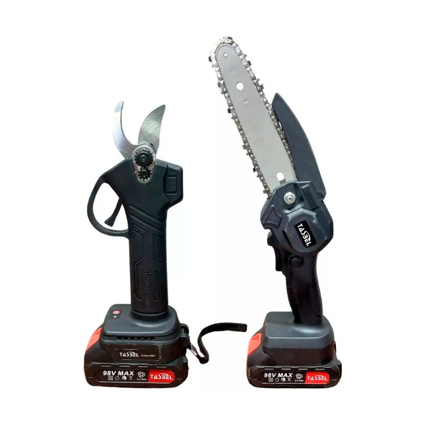 ALBEZON® CUTMASTER™ DUO – Pack Mini Sierra + Tijera Podadora | Precisión y Potencia para Tu Jardín