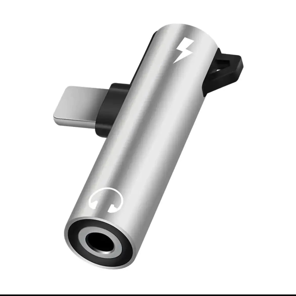 🎧 Adaptador Doble Divisor Key Buckle 2 en 1 — Carga y Audio Simultáneo para Dispositivos Apple