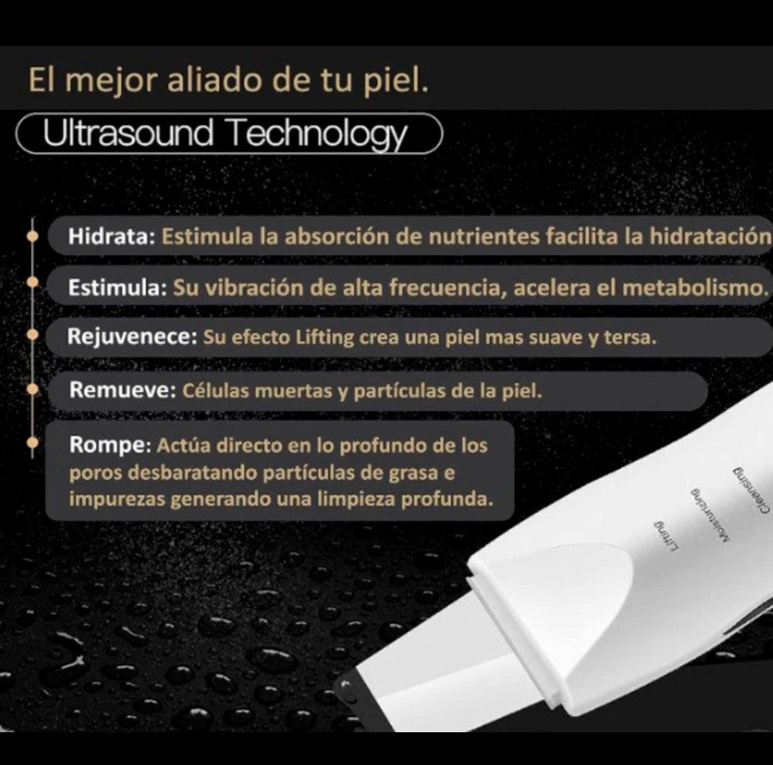 ALBEZON® PURESONIC™ ULTRA – Limpiador Facial Ultrasónico Profesional | Piel Limpia, Lisa y Radiante