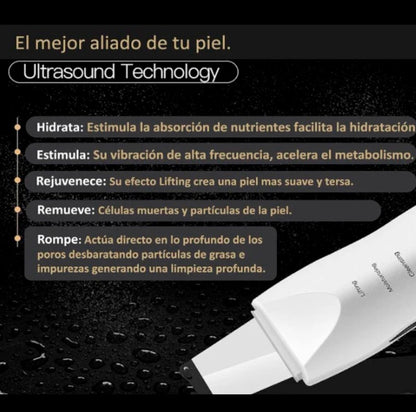 ALBEZON® PURESONIC™ ULTRA – Limpiador Facial Ultrasónico Profesional | Piel Limpia, Lisa y Radiante