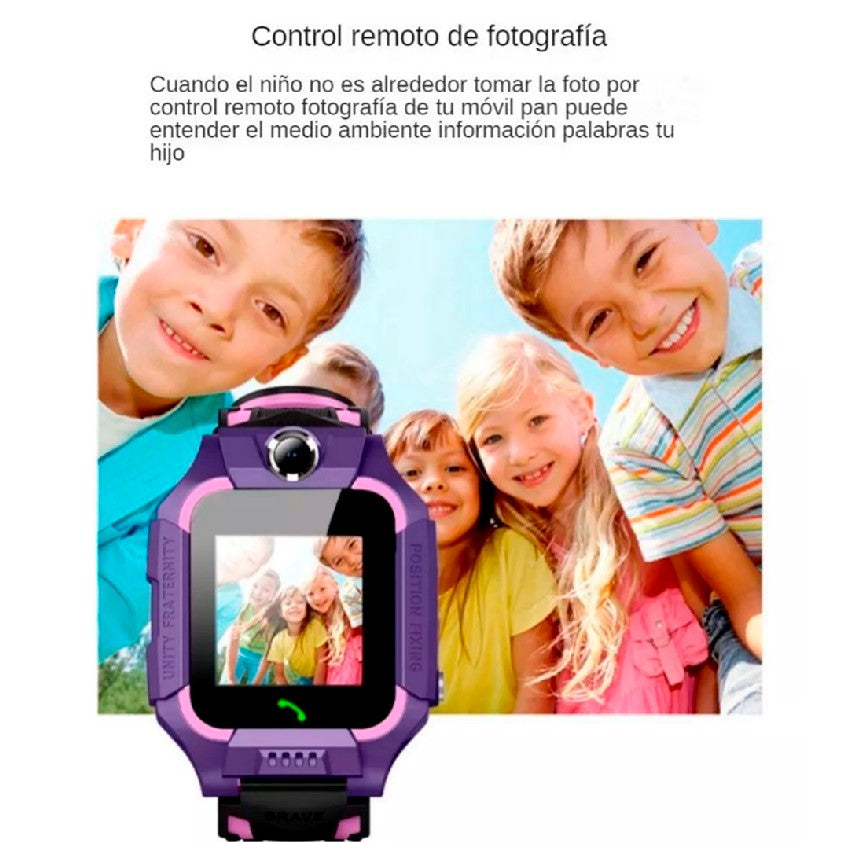 ALBEZON® WATCHY™ T55 – Reloj Inteligente Infantil con Cámara y Llamadas | Conectados con Seguridad