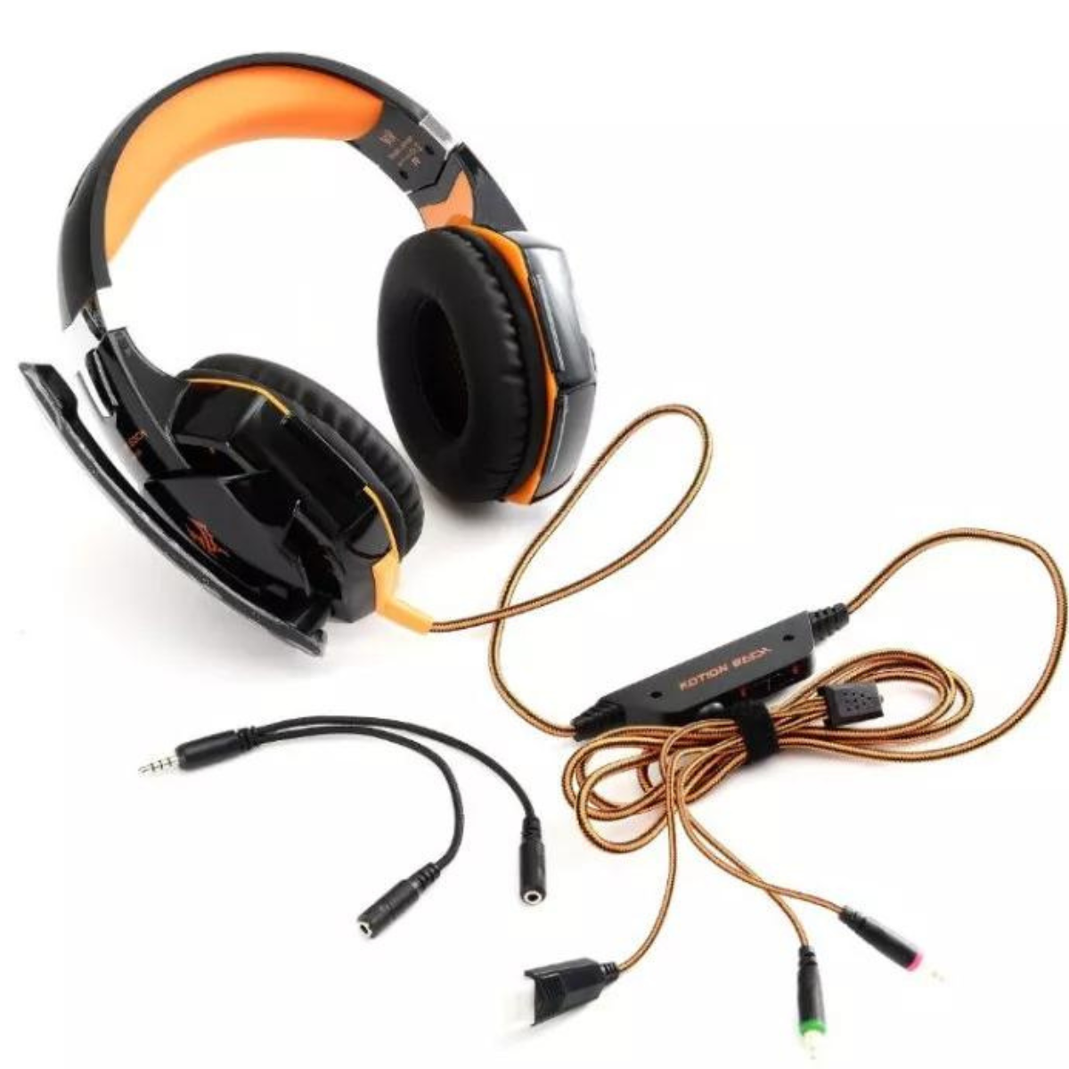 ALBEZON® VANTAGE™ G2000X PRO – Auriculares Gamer con Micrófono HD | Escucha Antes. Reacciona Primero.