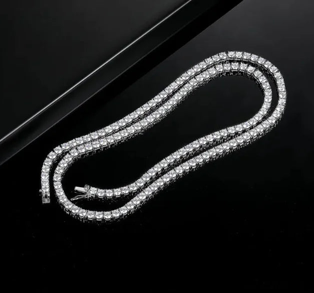 Ожерелье с четырьмя когтями из серебра 925 пробы