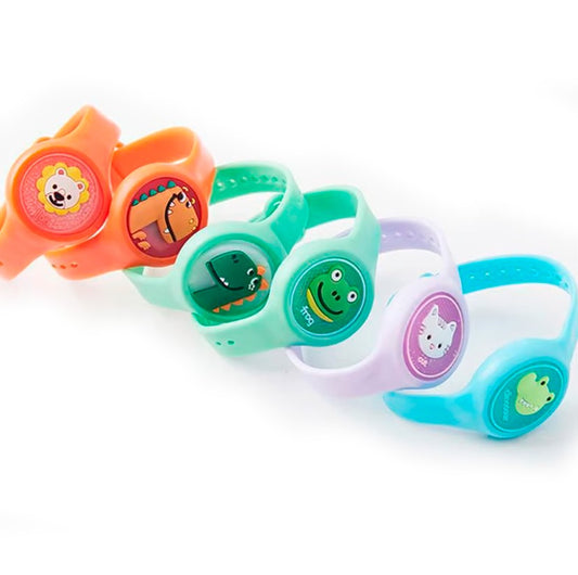 ALBEZON® MOSKID™ SAFE – Pulsera Antimosquitos para Niños | Protección Natural y Segura