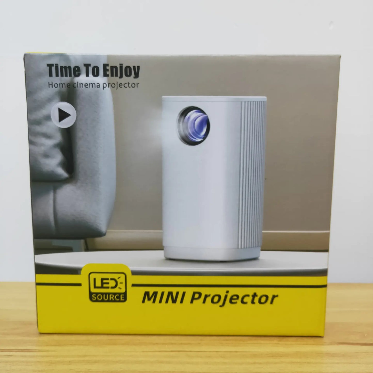 🎬 Proyector Portátil T1 Wireless WiFi — Experiencia HD en la Palma de tu Mano