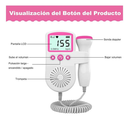 ALBEZON® HEARTGUARD™ BABY – Monitor de Frecuencia Cardíaca para Bebés | Tranquilidad Real, Día y Noche