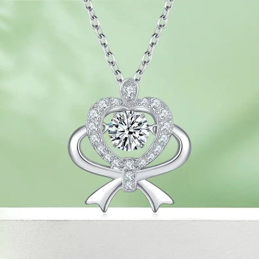 💎 Women's Silver Style Fireworks Display Necklace