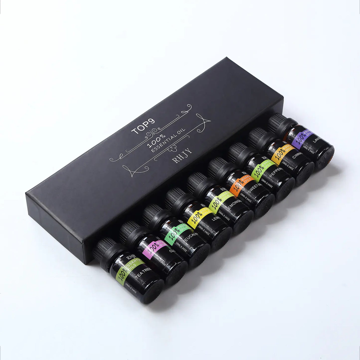 🌿 Set Premium de Aceites Esenciales 100% Puros — Aromaterapia de Lujo para el Cuerpo y el Alma