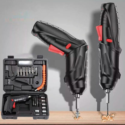 ALBEZON® TORQON™ ELECTRO PRO – Juego de Destornillador Eléctrico Recargable | Precisión y Potencia en Cada Giro