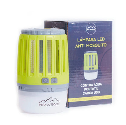 ALBEZON® MOSQUISHIELD™ LED PRO – Lámpara LED Antimosquitos | Protección Silenciosa y Sin Químicos
