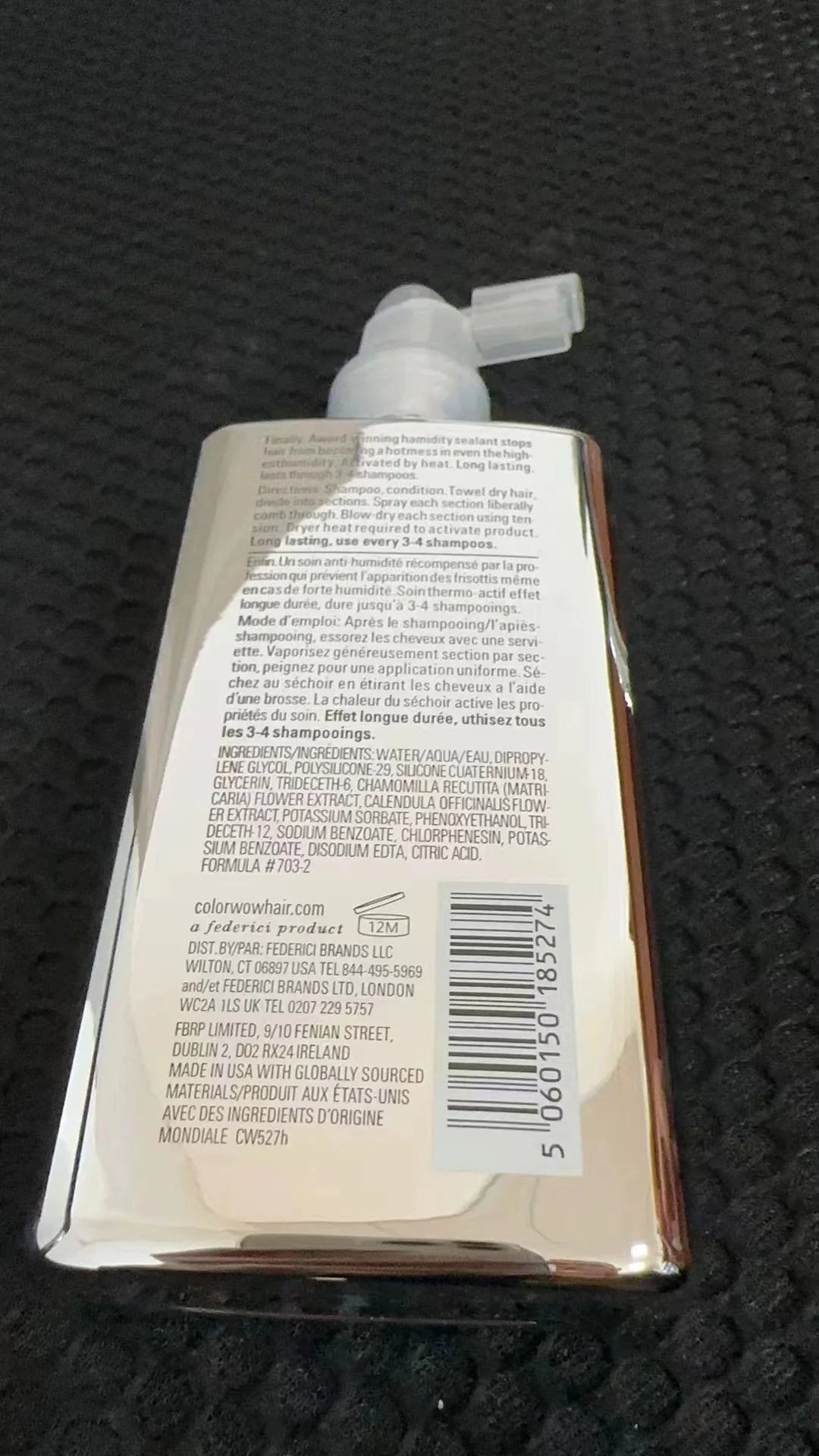 💦 Spray Natural para el Cabello — Hidratación, Brillo y Control del Encrespamiento (200 ml)