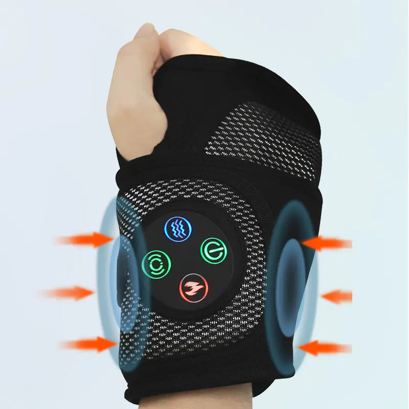 🖐️ Masajeador de Muñeca con Presión de Aire y Terapia de Calor