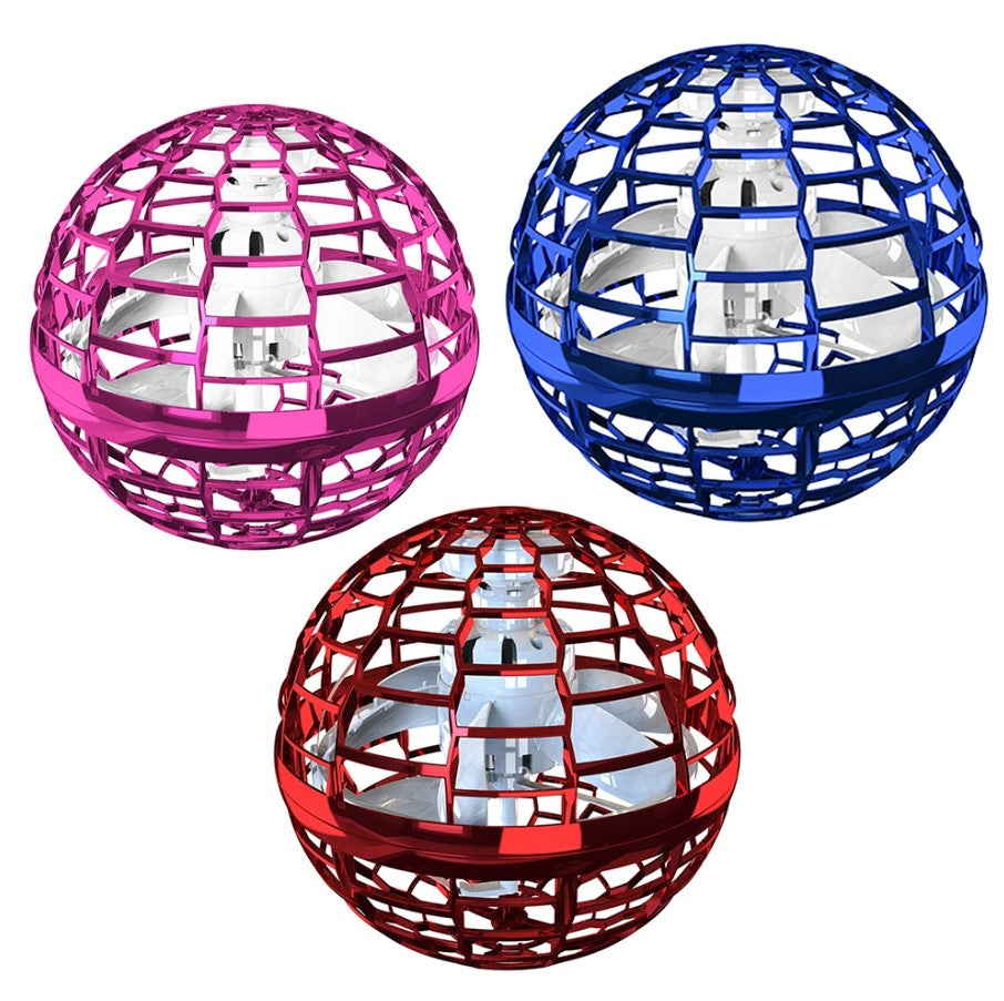 ALBEZON® AERONOVA™ X2– Pelota Voladora Inteligente con Luces LED | Diversión que Desafía la Gravedad