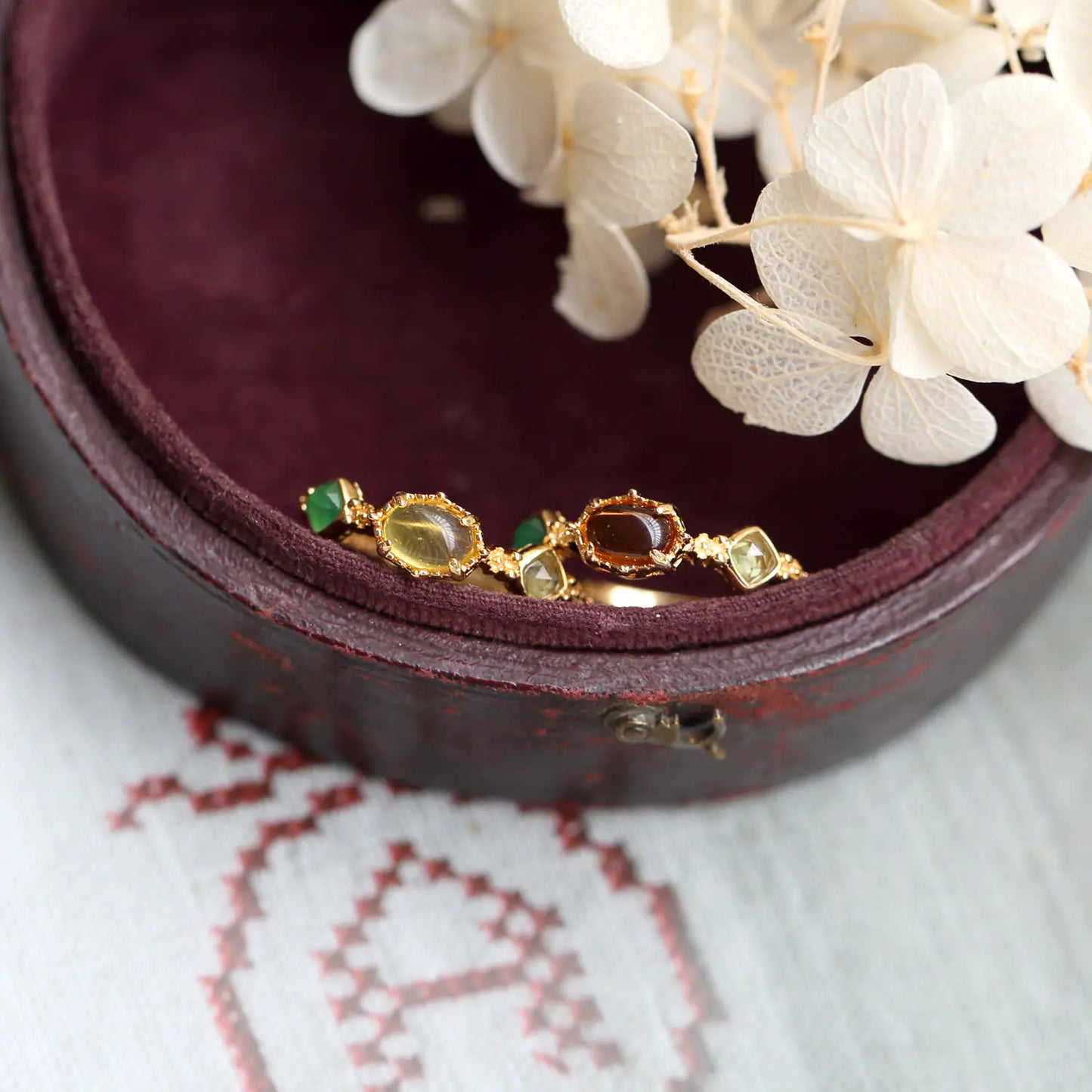 💍 Anillo Colección Agata Japón Otoño/Invierno — Elegancia Natural en Plata 925