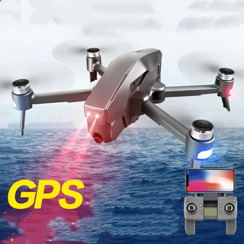 Dron GPS Plegable Profesional 4K HD con Larga Duración de Batería