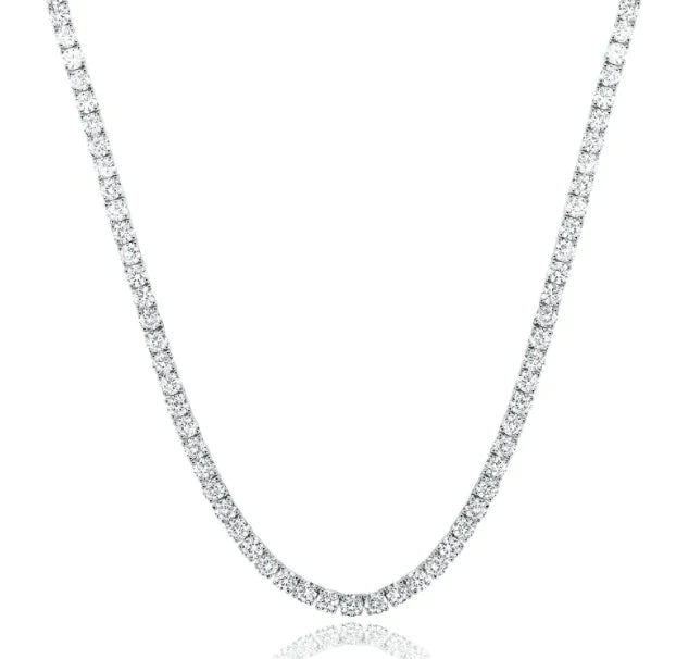 Ожерелье с четырьмя когтями из серебра 925 пробы