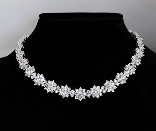 🌻Sunflower Necklace in 925 Silver — European and American Style