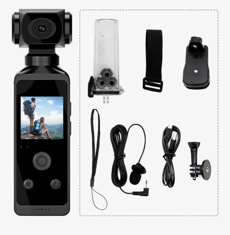 ALBEZON® XTRAVIEW™ 4K PRO – Cámara de Acción Portátil 4K | Captura Cada Aventura en Ultra Alta Definición