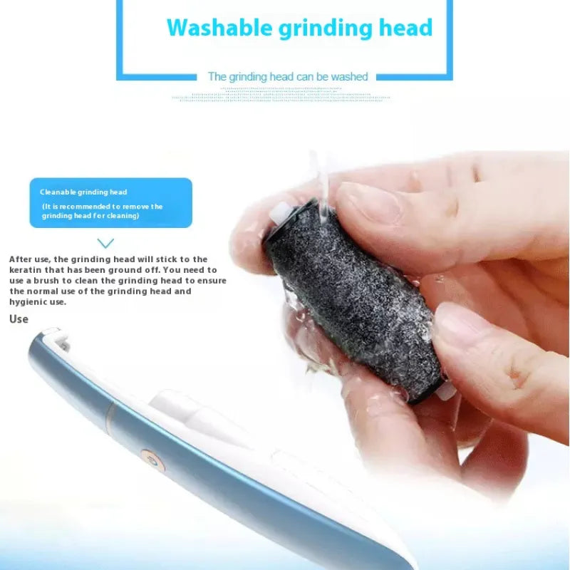 🦶 Dispositivo Exfoliante Eléctrico para Pies — Suavidad Profesional en Casa