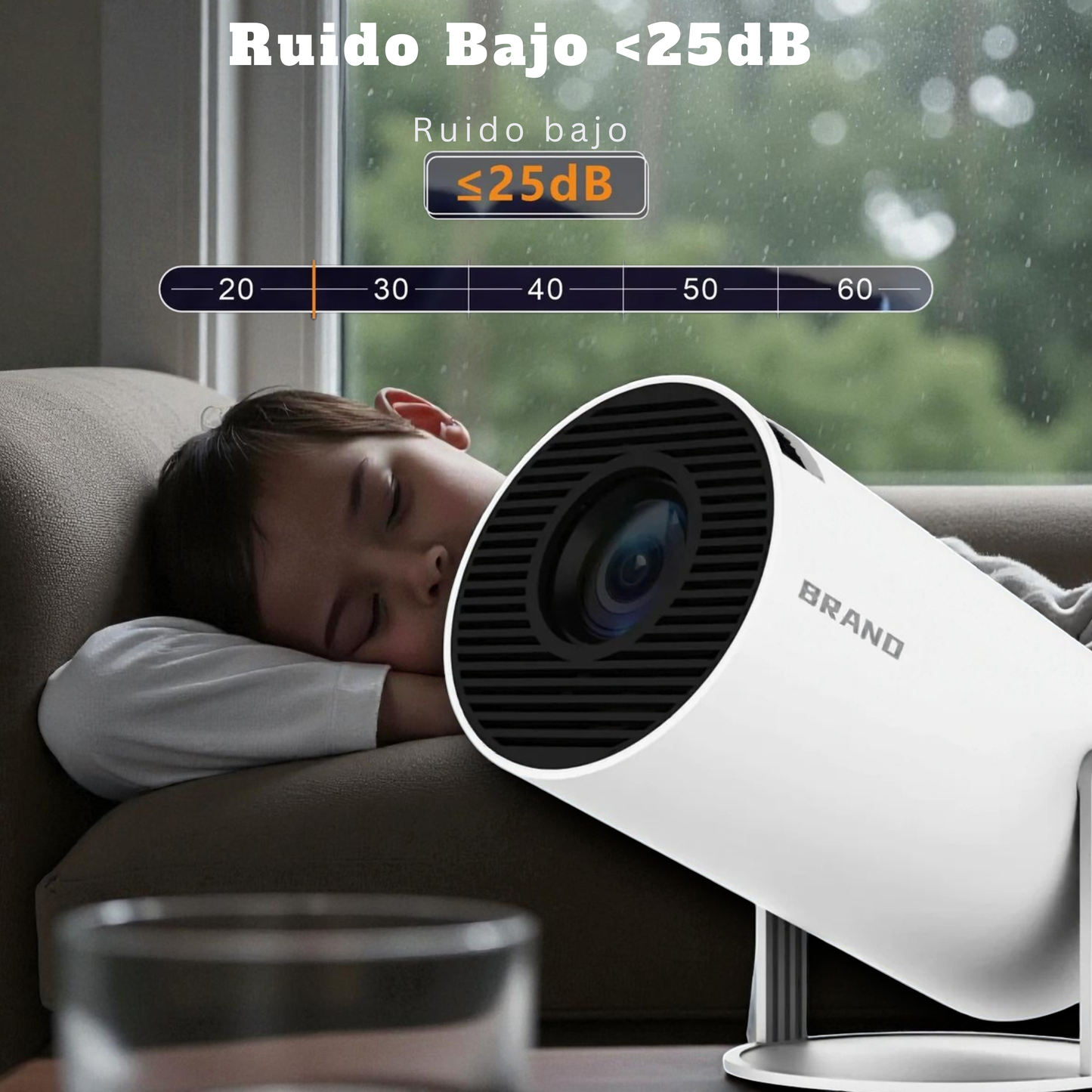 🎬 HY300Pro 4K Portable Projector — Home Cinema Wherever You Want