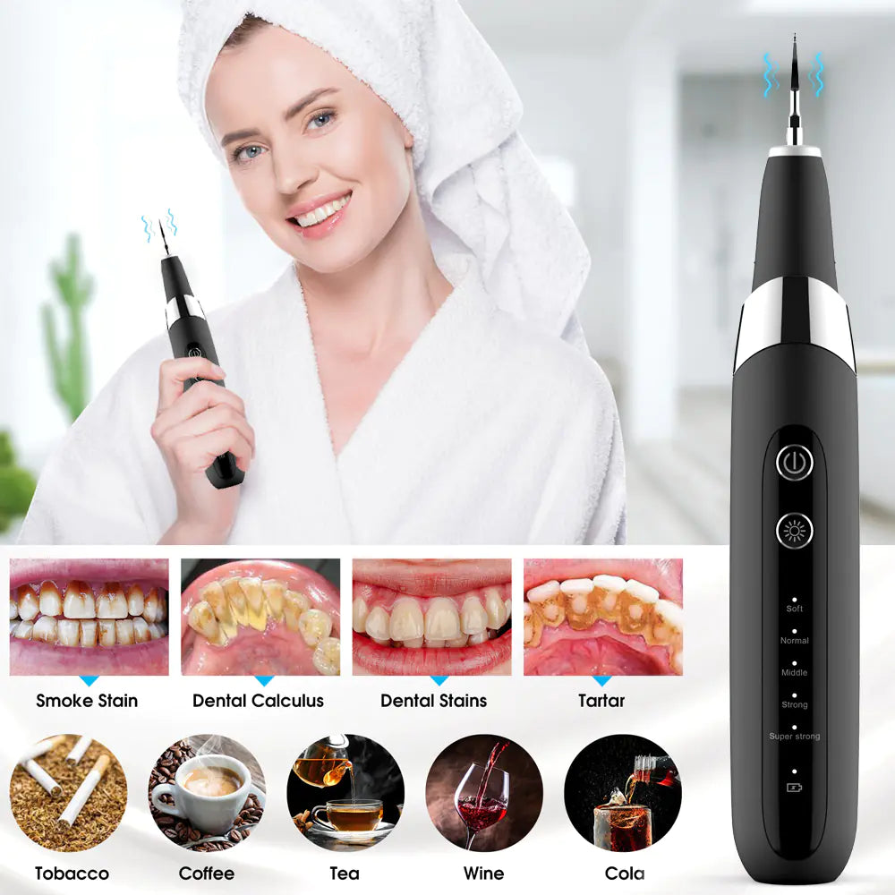 😁 Ultrasonic Dental Cleaner: Smart Technology for a Radiant Smile