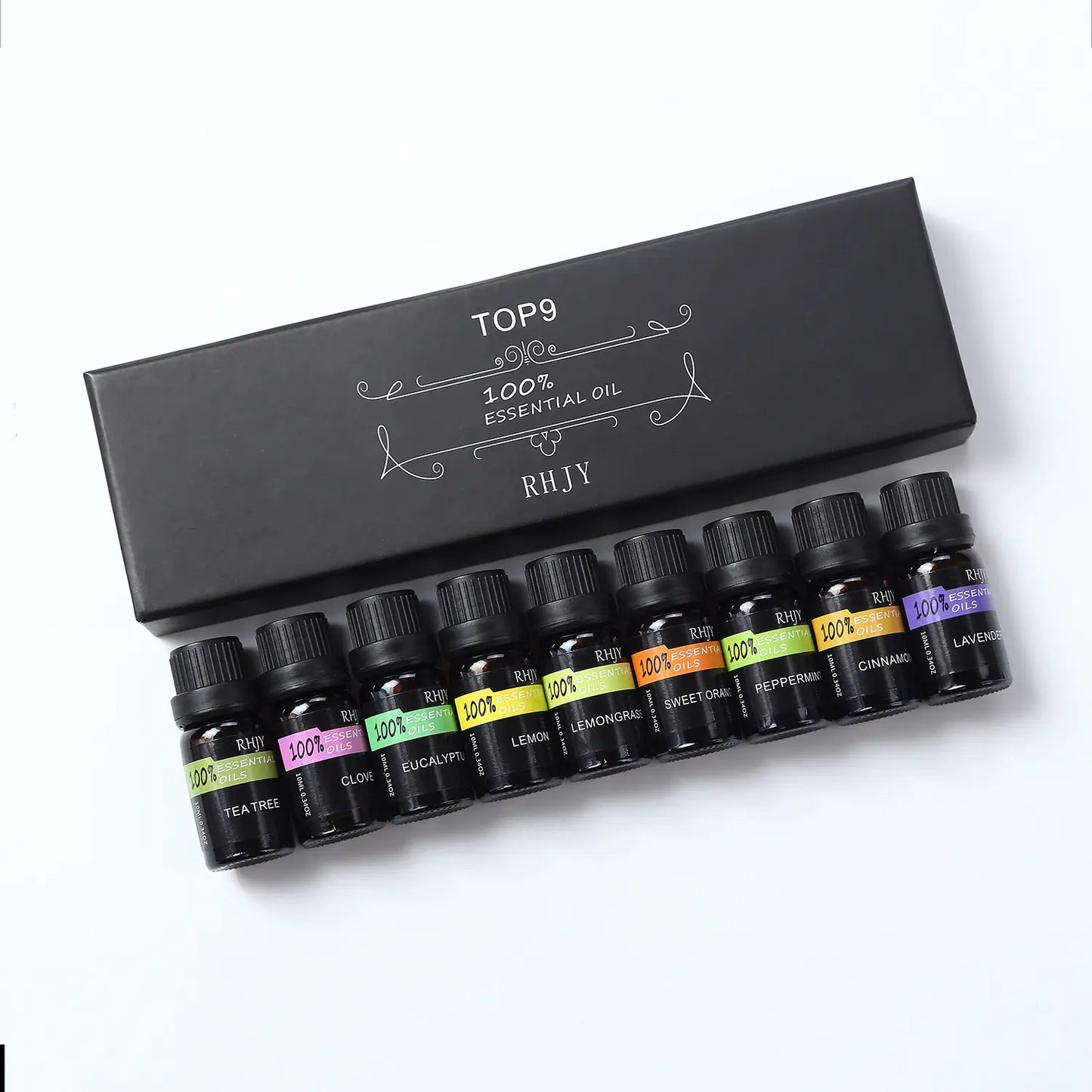 🌿 Set Premium de Aceites Esenciales 100% Puros — Aromaterapia de Lujo para el Cuerpo y el Alma