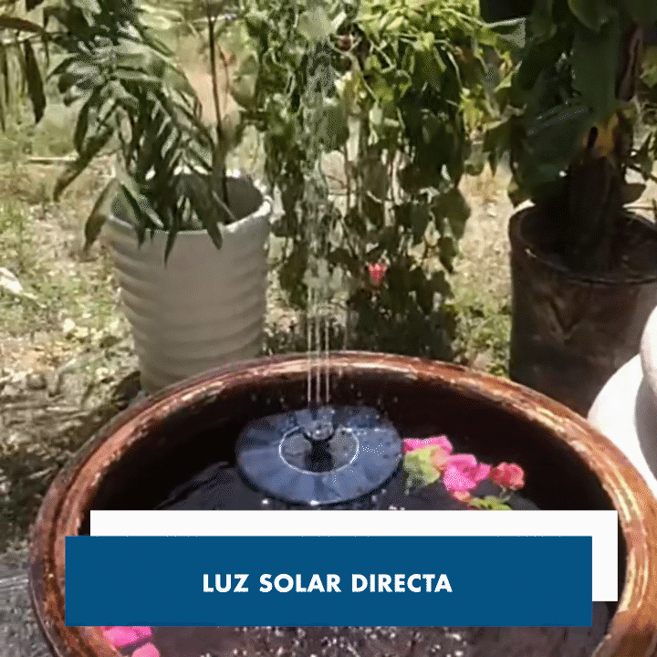 ALBEZON® SOLARIS™ FLOW – Fuente de Agua Solar Decorativa | Energía Natural en Movimiento
