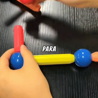 ALBEZON® MAGNIBLOCK™ 26X – Juego de Bloques Magnéticos Educativos (26 Piezas) | Construye, Aprende y Crea