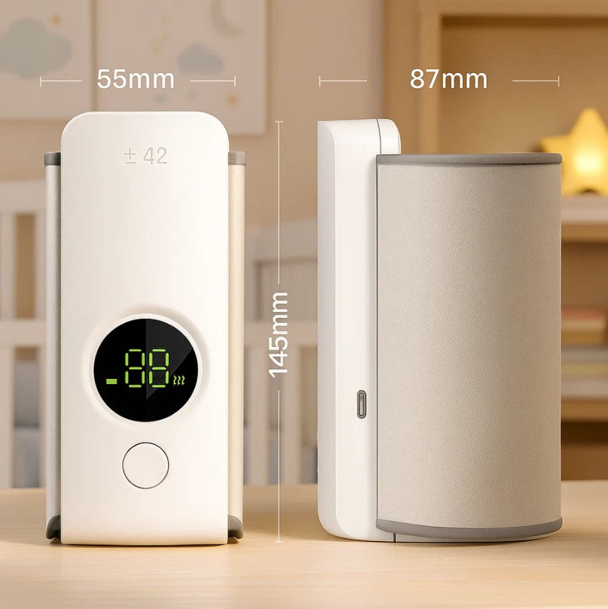 ALBEZON® WARMIGO™ BABY – Calentador Portátil de Biberones | Leche a la Temperatura Ideal, Donde Estés