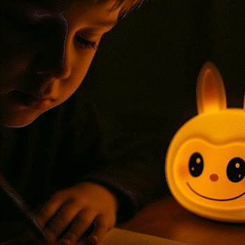 ALBEZON® LABUJOY™ NIGHT – Luz Nocturna Infantil Labubu | Dulces Sueños con Luz y Ternura