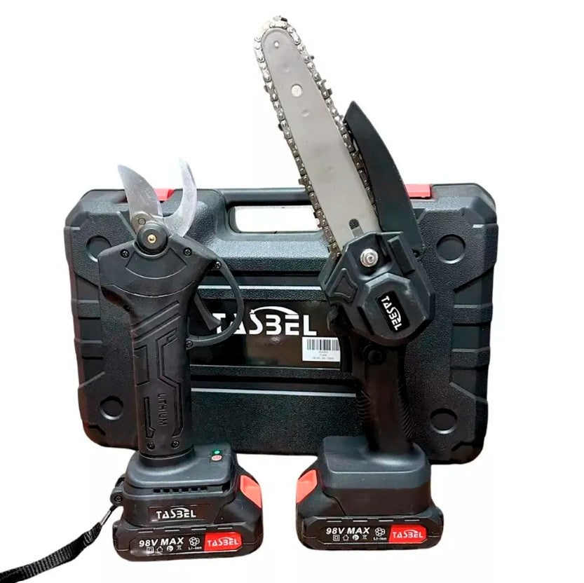 ALBEZON® CUTMASTER™ DUO – Pack Mini Sierra + Tijera Podadora | Precisión y Potencia para Tu Jardín