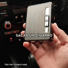 ALBEZON® IGNIX™ CASE PRO – Cigarrera con Encendedor Recargable USB | Estilo y Funcionalidad en un Solo Accesorio