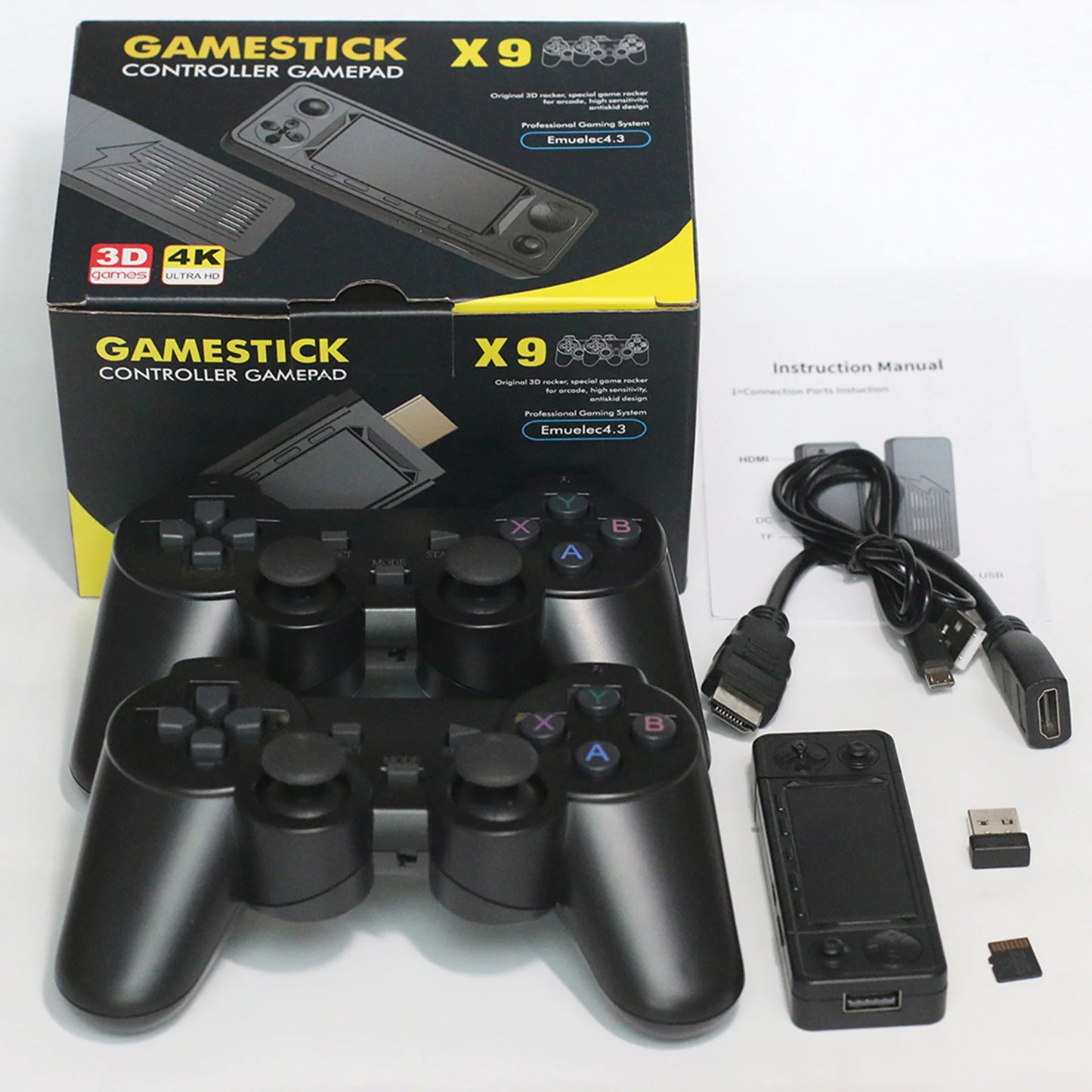 🎮 X9 HD Home Game Console — Consola Retro HDMI Doble Control Plug &Play