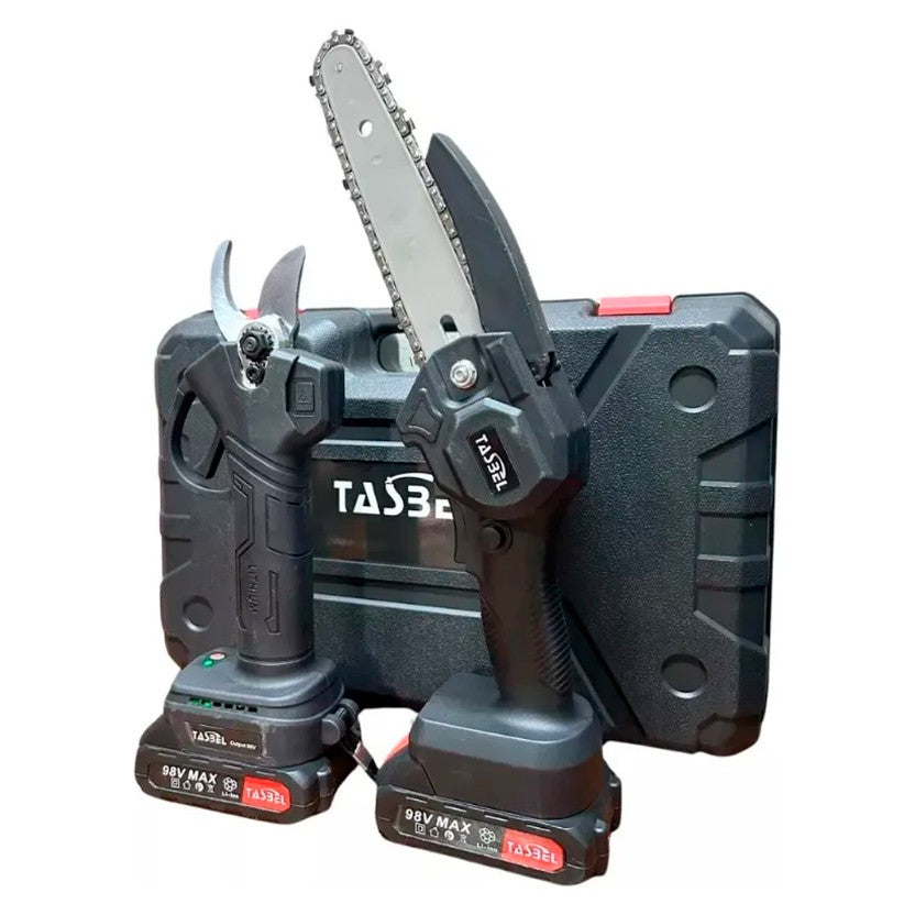 ALBEZON® CUTMASTER™ DUO – Pack Mini Sierra + Tijera Podadora | Precisión y Potencia para Tu Jardín