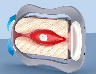 💆♂️ Curved Lumbar Massager for Home Use with Heat Function