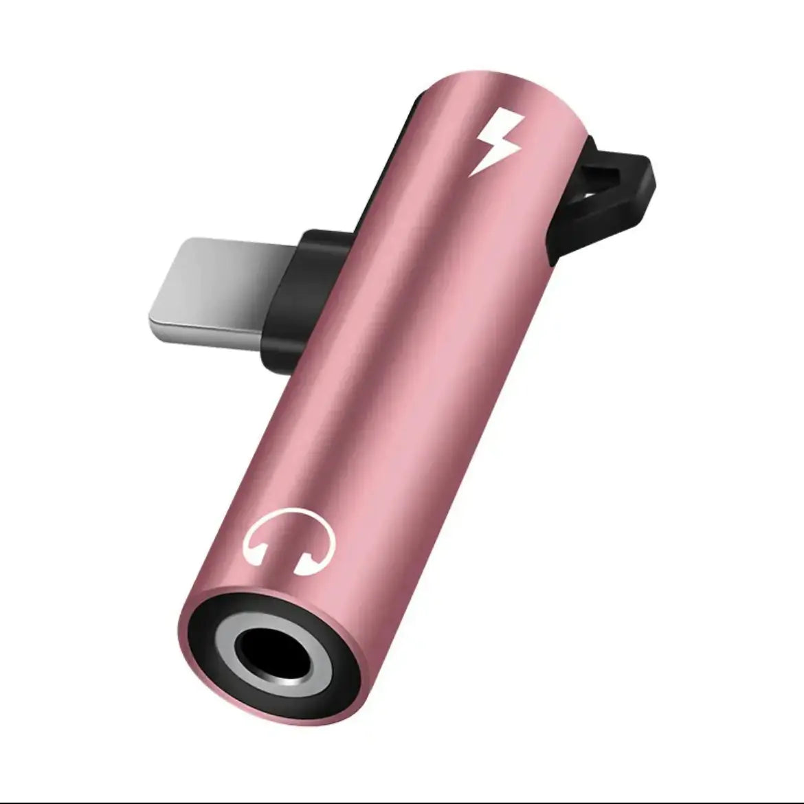 🎧 Adaptador Doble Divisor Key Buckle 2 en 1 — Carga y Audio Simultáneo para Dispositivos Apple